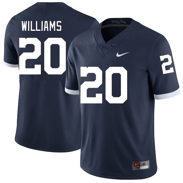 Men #20 Mylachi Williams Penn State Nittany Lions College Football Jerseys Stitched-Retro